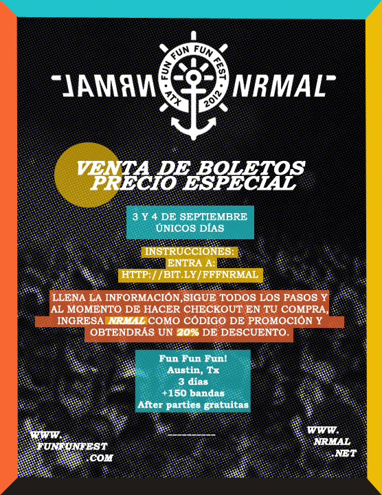 Fun Fun Fest Flyer