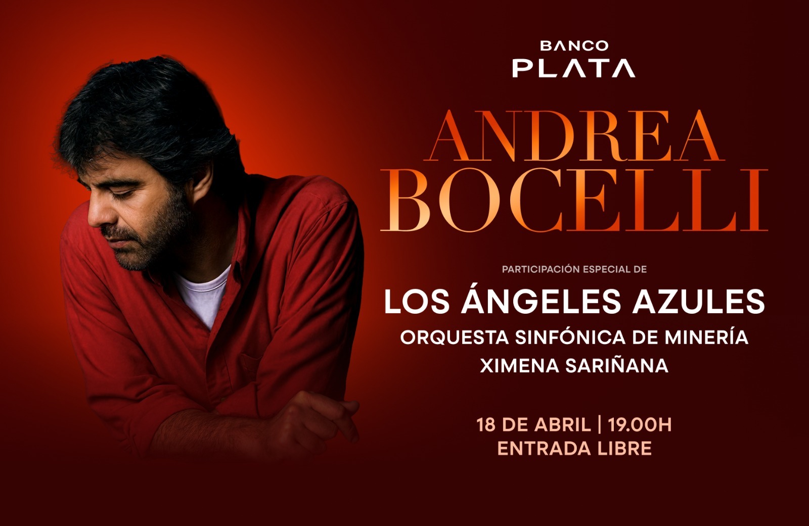 Concierto Andrea Bocelli